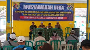 Musyawarah Desa Bahas Pembangunan Jalan Baru